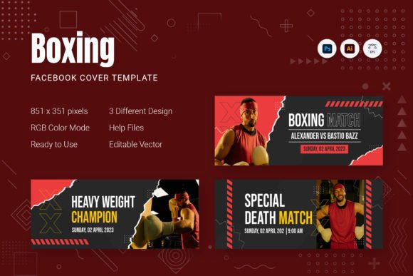 Boxing Facebook Cover: Elevate Your Social Media Presence with Professional Design