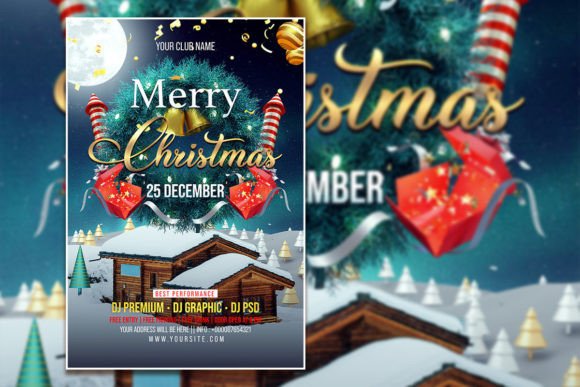 Christmas Flyer or Poster Template: A Versatile Tool for Holiday Promotion