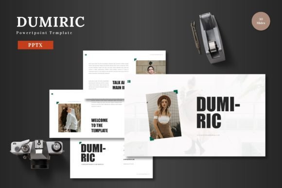 Dumiric - Powerpoint Template: A Versatile Tool for Professional Presentations