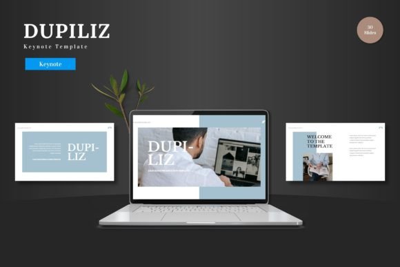 Dupiliz - Keynote Template: A Versatile Tool for Professional Presentations