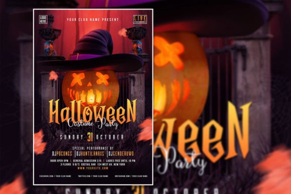 Halloween Costume Party Flyer or Poster: A Practical Tool for Effective Promotion