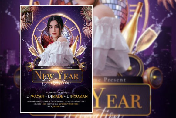 Happy New Year Celebration Poster: A Creative Tool for Modern Celebrations