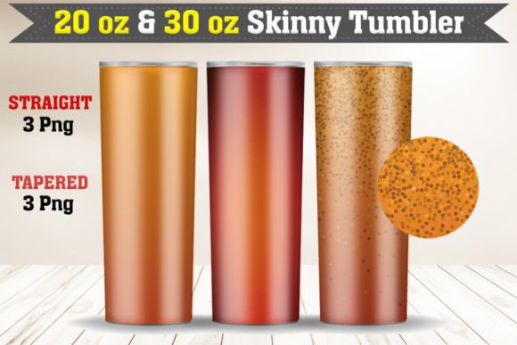 Hot Orange Skinny Tumble Wrap 20 30 Oz