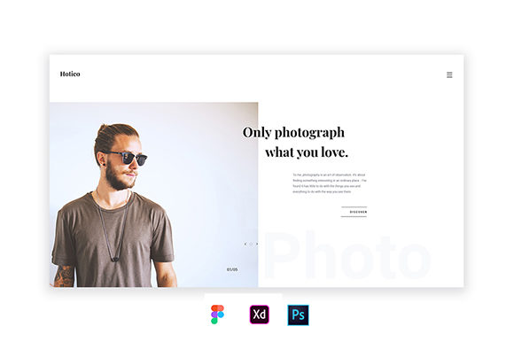 Hotico Minimal Template: A Designer’s Dream