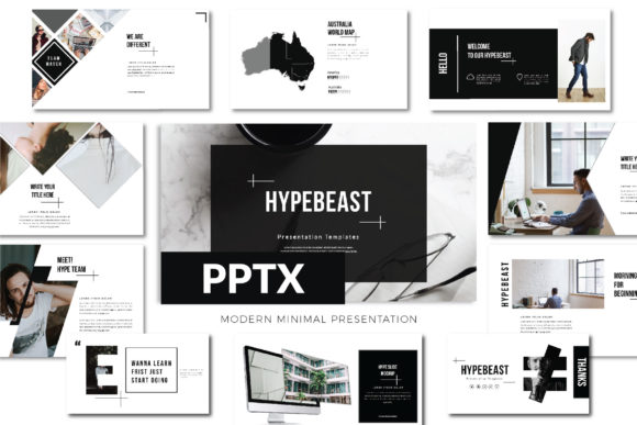Hypebeast Powerpoint Template: Modern Design for Impactful Presentations