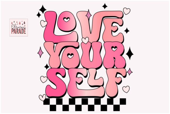 Love Yourself, Retro Anti Valentines Png: A Unique Digital Asset for Creative Projects