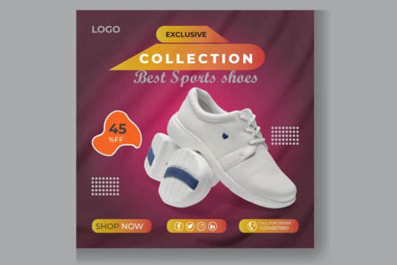 Shoes Sale Social Media Post: A Design Powerhouse