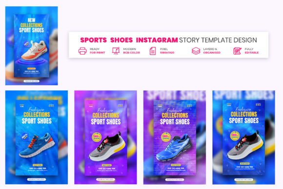 Sports Shoes Instagram Story Design