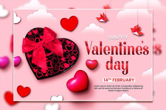 Valentine’s Day Flyer Template